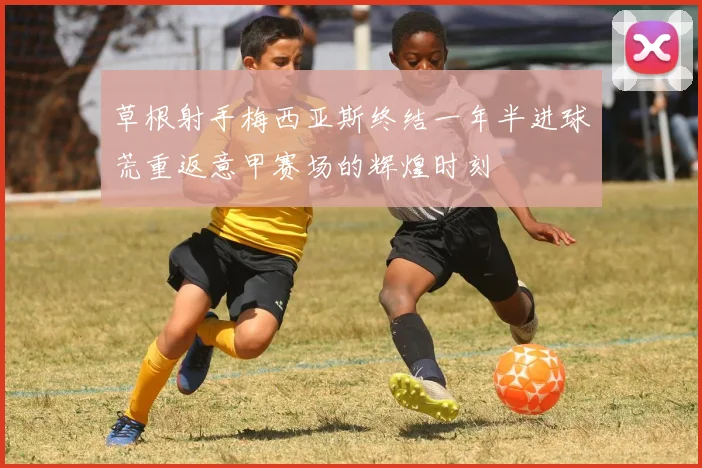 草根射手梅西亚斯终结一年半进球荒重返意甲赛场的辉煌时刻